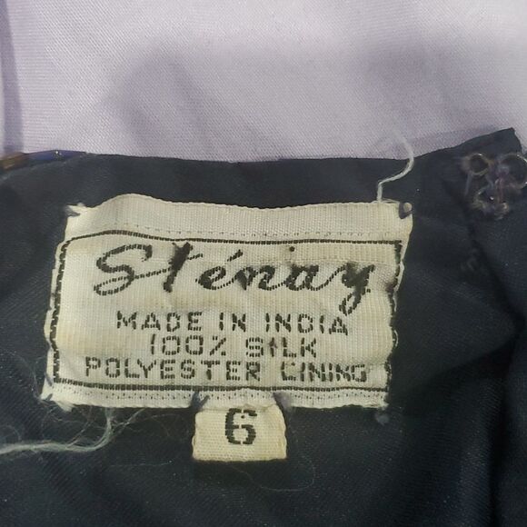 Vintage *beadwork dress 👗Sale markdown - Picture 3 of 6